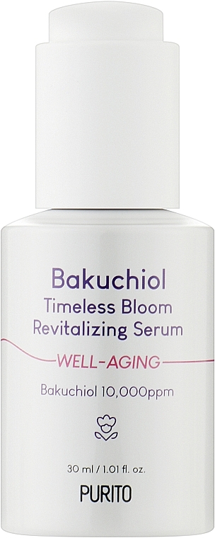 Сыворотка для лица - Purito Bakuchiol Timeless Bloom Revitalizing Serum — фото N1
