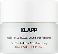 Зволожувальний денний + нічний крем потрійної дії - Klapp Balance Triple Action Moisturizing Day + Night Cream — фото N1