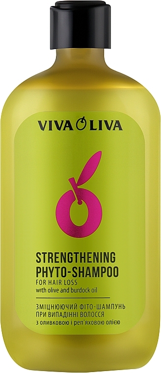 Укрепляющий фито шампунь при выпадении волос - Viva Oliva