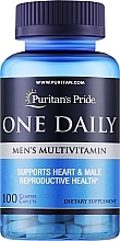 Диетическая добавка для мужчин - Puritan's Pride One Daily Mens Multivitamin — фото N1