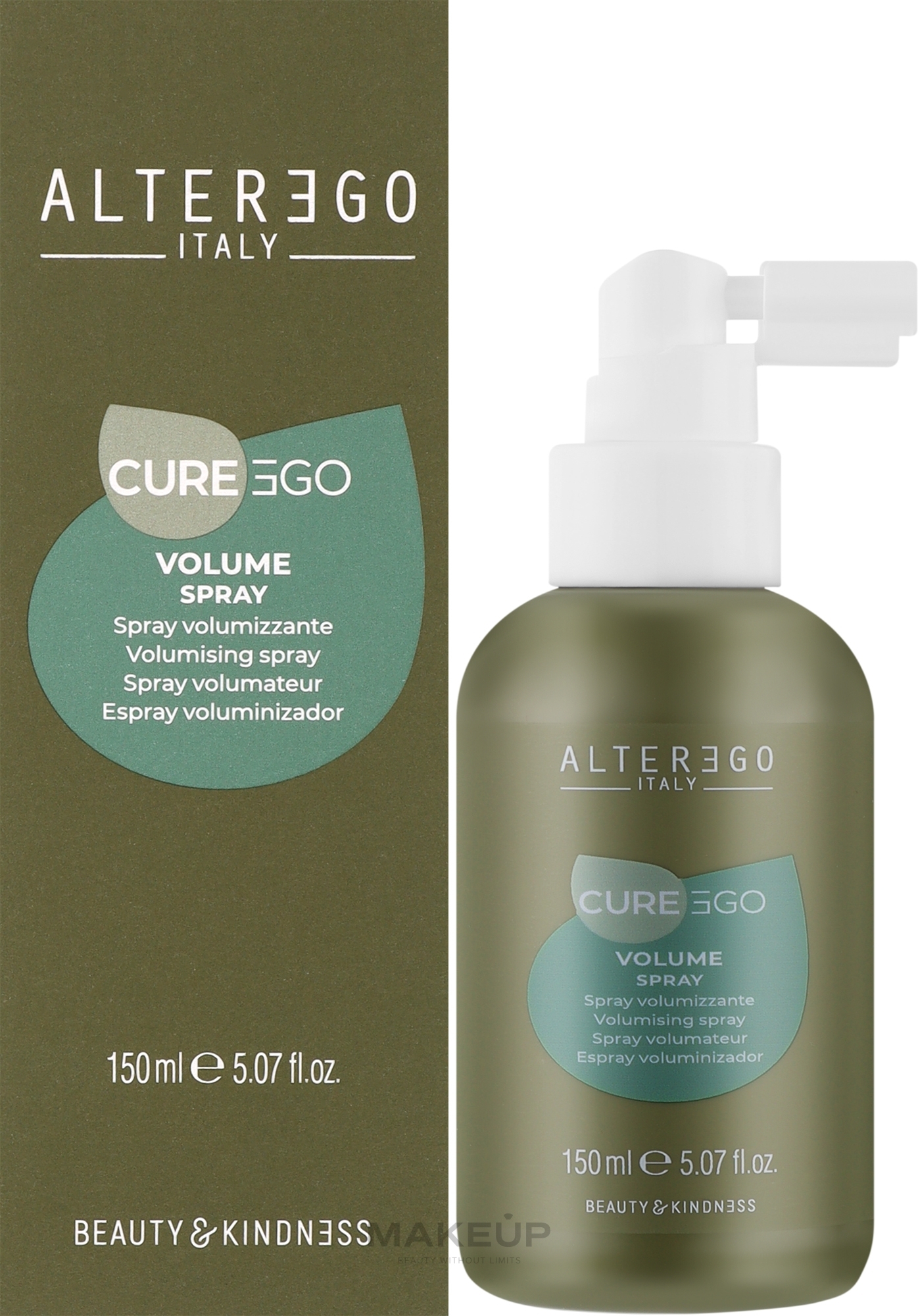 Спрей для для тонких волос - Alter Ego Italy Cureego Volume Spray — фото 150ml