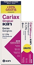 Духи, Парфюмерия, косметика Набор - Kin Cariax Gingival (toothpaste/100ml + mouthwash/500ml) 