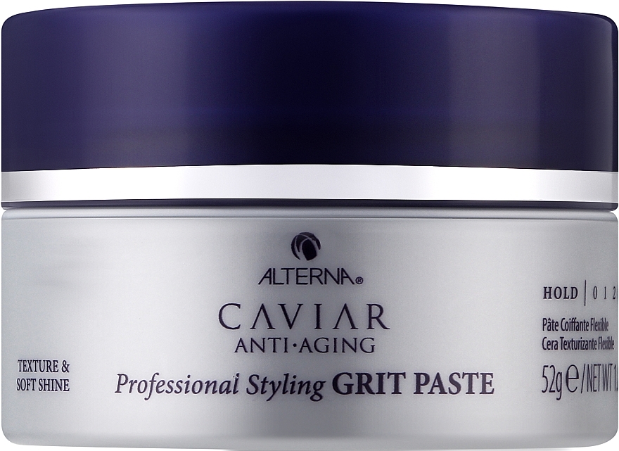 Текстурувальна паста для укладання волосся, з екстрактом чорної ікри - Alterna Caviar Style Grit Flexible Texturizing Paste — фото N1
