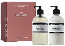 Духи, Парфюмерия, косметика Набор - Marie-Stella-Maris №10 Rock Roses Hand Gift Set (h/soap/250ml + h/lot/250ml)