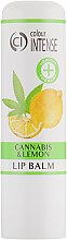 Зволожувальний бальзам для губ "Канабіс і лимон" - Colour Intense Cannabis and Lemon Lip Balm — фото N2