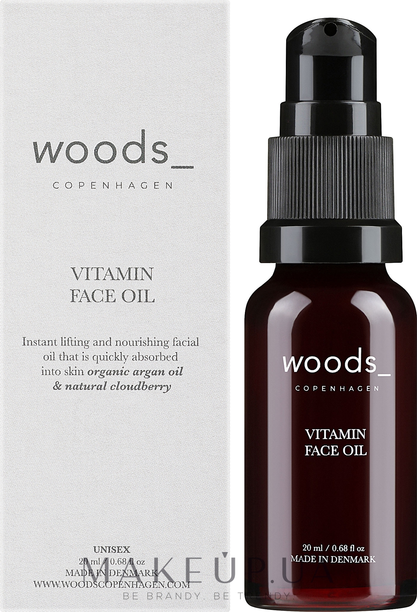 Витаминное масло для лица - Woods Copenhagen Vitamin Face Oil — фото 20ml