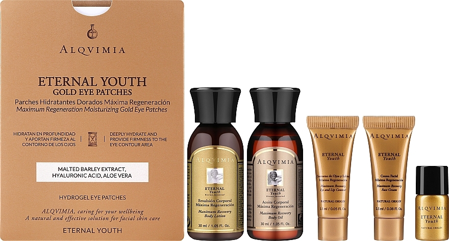 Набір, 6 продуктів - Alqvimia Eternal Youth Experience Gift Box — фото N2