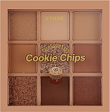 Палетка теней для век - Etude Play Color Eyes Cookie Chips — фото N2