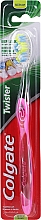 Зубна щітка середня, 24262, рожева - Colgate Twister Medium Toothbrush — фото N1