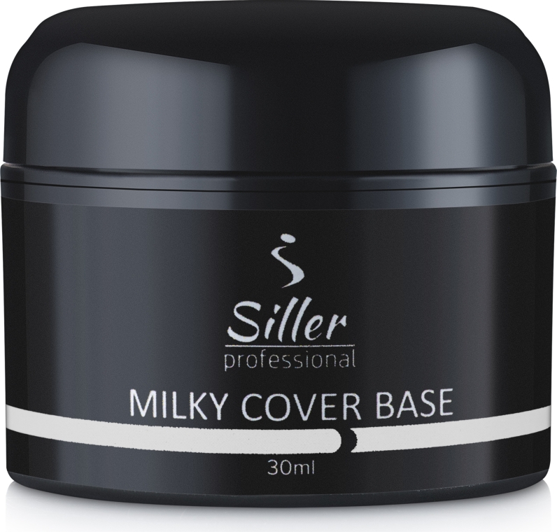 База камуфлирующая для ногтей, 30 мл - Siller Professional Base Cover Milky