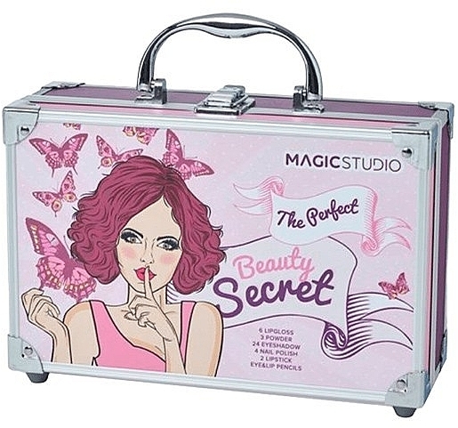 Набір для макіяжу в кейсі, 43 продукти - Magic Studio Pin Up The Perfect Beauty Secret Case — фото N2