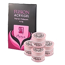 Парфумерія, косметика Набір - Moyra Fusion Acrylgel Baby Boomer Set (acrylgel/4x5g)