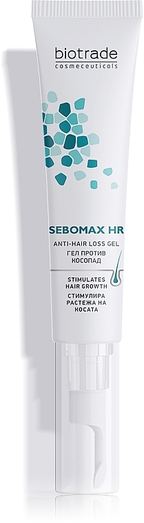 Стимулирующий гель против выпадения волос - Biotrade Sebomax HR Anti-Hair Loss Gel — фото N1