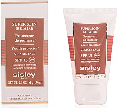 Духи, Парфюмерия, косметика Солнцезащитный крем для лица SPF 15 - Sisley Super Soin Solaire Facial Sun Care SPF 15