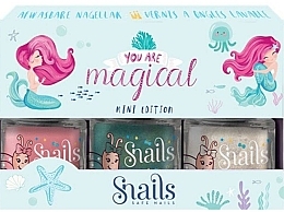 Духи, Парфюмерия, косметика Набор лаков для ногтей - Snails You Are Magical Mini Edition Mermaid (nail/polish/3x7ml)