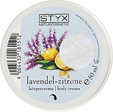 Крем для тіла "Лаванда-лимон" - Styx Naturcosmetic Lavender Lemon Body Cream — фото N1
