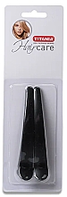Заколка для волос 12 см, 2 шт, черная - Titania  — фото N1
