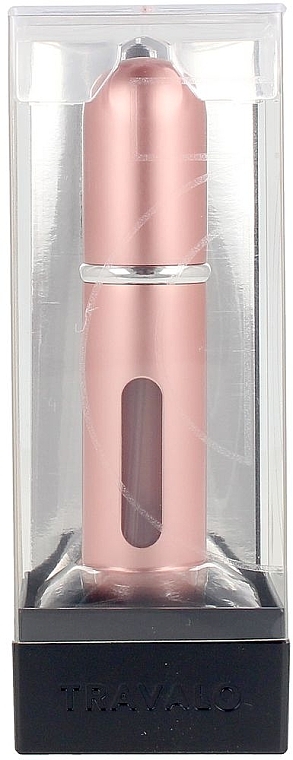 Атомайзер, рожеве золото - Travalo Classic HD Rose Gold Refillable Spray — фото N1