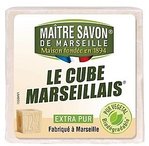 Мило - Maitre Savon De Marseille Le Cube Marseillais Extra Pur Soap Bar — фото N1