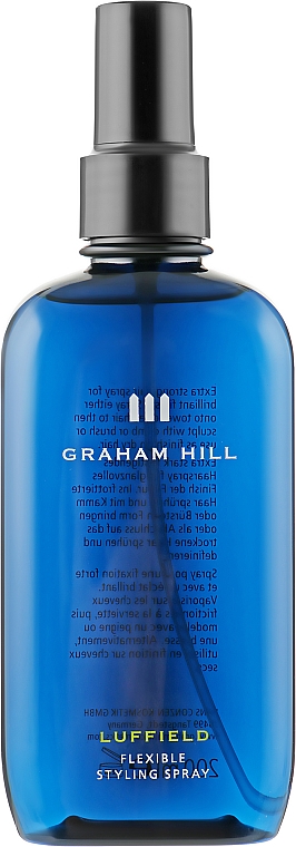 Спрей для волос суперсильной фиксации - Graham Hill Luffield Flexible Styling Spray — фото N2