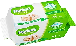 Духи, Парфюмерия, косметика Детские влажные салфетки "Ultra Comfort + Алоэ", Дуо - Huggies