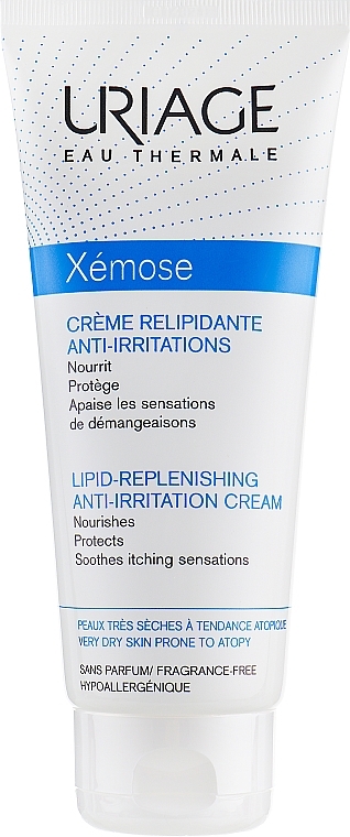 УЦЕНКА Крем липидовосстанавливающий против раздражений - Uriage Xemose Lipid Replenishing Anti-Irritation Cream * — фото N1