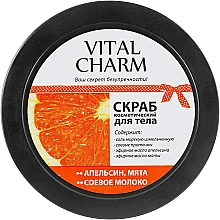 Духи, Парфюмерия, косметика Скраб для тела "Апельсин" - Vital Charm