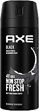 Парфумерія, косметика Дезодорант-аерозоль для чоловіків - Axe Black