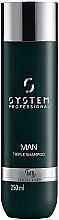 Універсальний чоловічий шампунь - System Professional Lipidcode Man Triple Shampoo M1 — фото N1