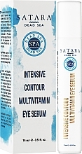 Інтенсивна контурна сироватка навколо очей - Satara Intensive Contour Multivitamin Eye Serum — фото N2
