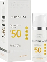 УЦЕНКА Крем сатиновый для лица - Bielenda Professional Supremelab Satin Protective Face Cream SPF 50 * — фото N2