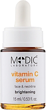 Сироватка для обличчя й шиї з вітаміном С - Pierre Rene Medic Laboratorium Vitamin C Brightening Serum for Face and Neck — фото N3