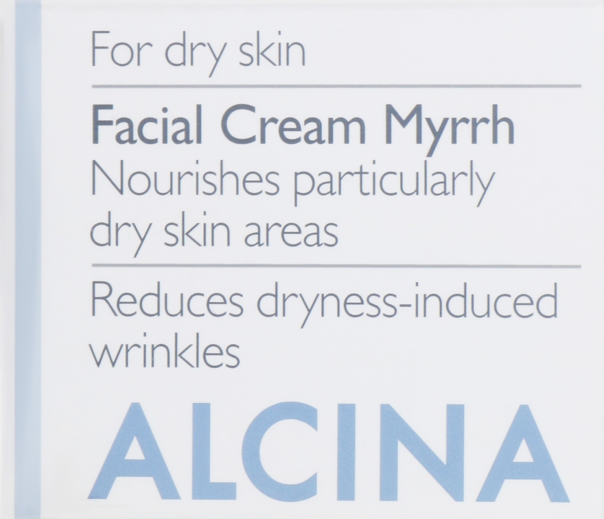 Крем для лица Мирра - Alcina T Facial Cream Myrrh — фото N1