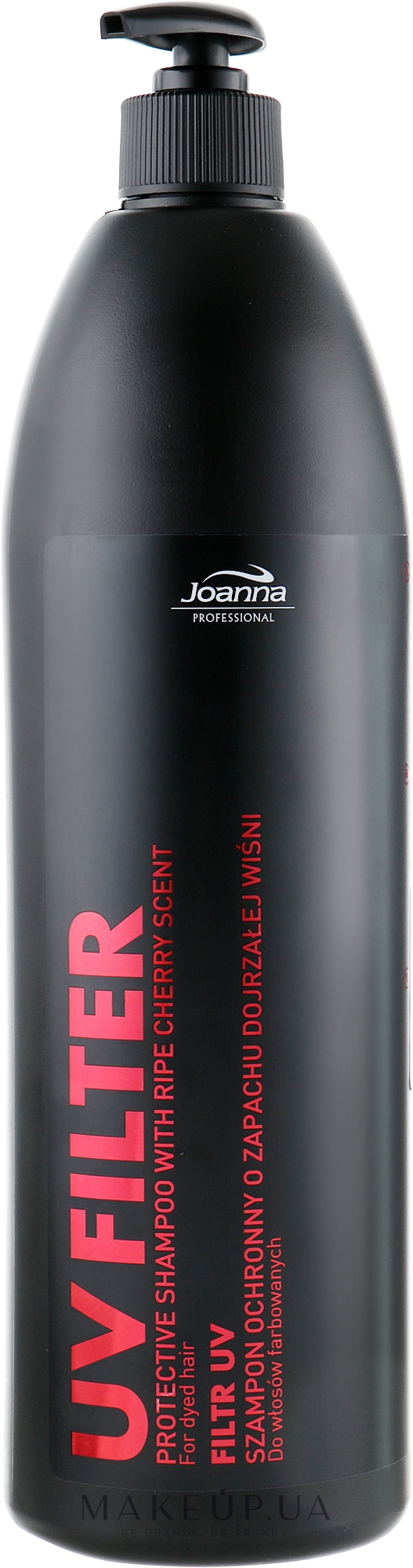 Шампунь с фильтром UV для окрашенных волос с ароматом вишни - Joanna Professional Hairdressing Shampoo — фото 1000ml