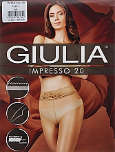 Колготки для женщин "Impresso " 20 Den, nero - Giulia — фото N1