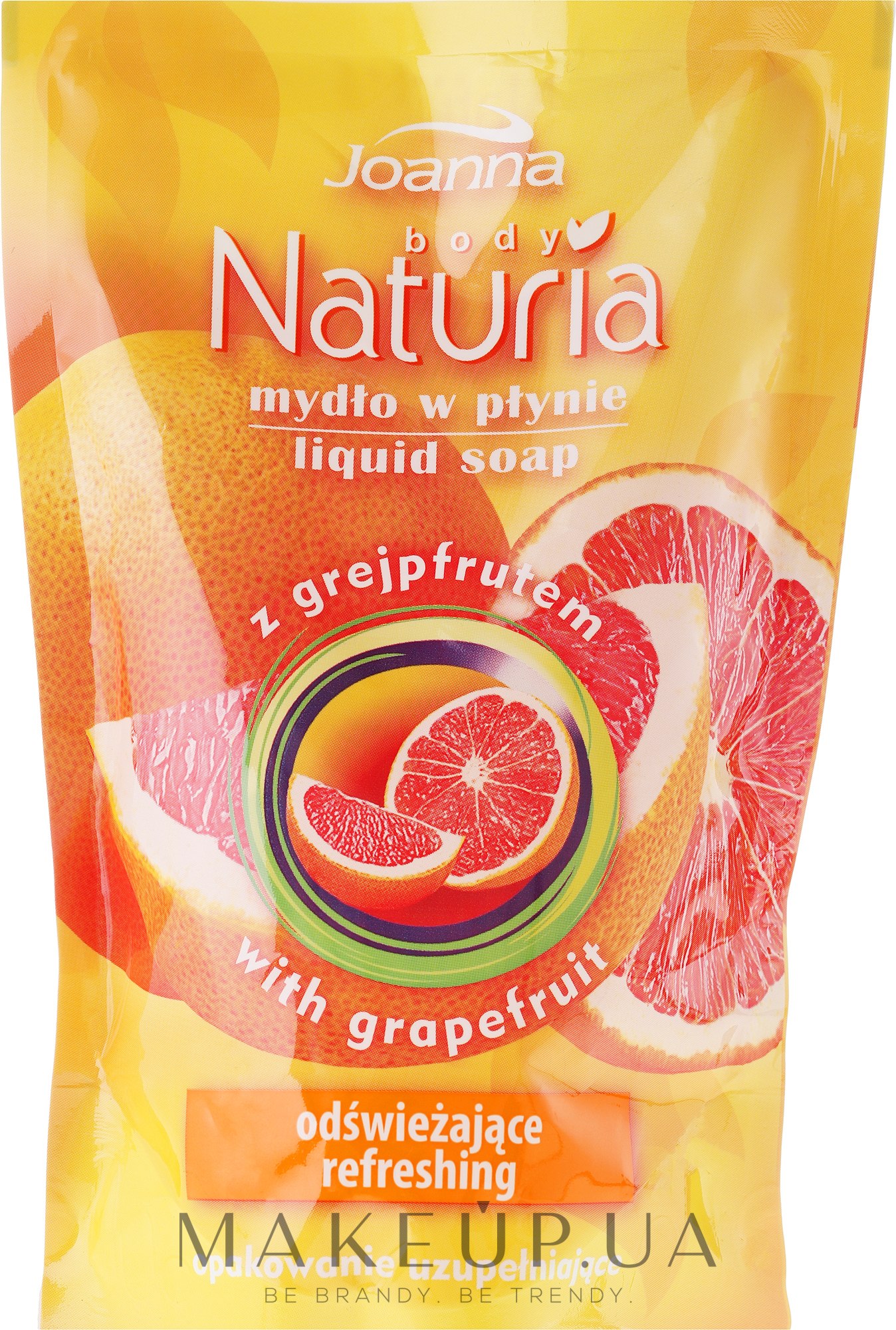 Рідке мило "Грейпфрут" - Joanna Naturia Body Grapefruit Liquid Soap (Refill) — фото 300ml