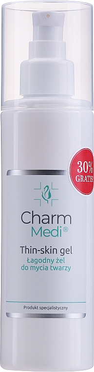 Гель для вмивання для тонкої шкіри - Charmine Rose Charm Medi Thin-Skin Gel — фото N1