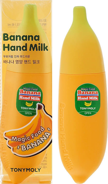 Крем-молочко для рук - Tony Moly Magic Food Banana Hand Milk — фото N1