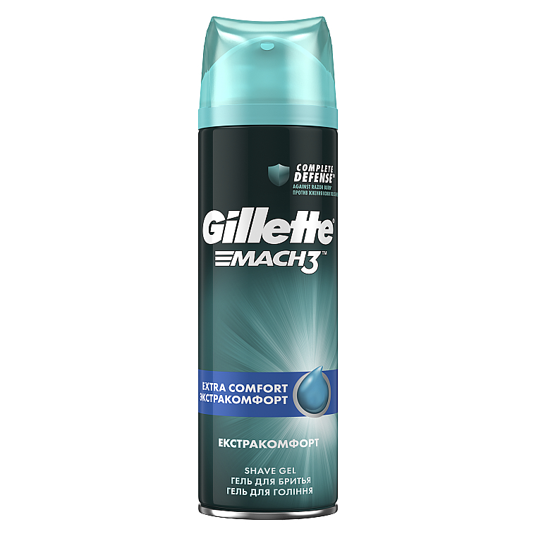 Гель для бритья "Успокаивающий" - Gillette Mach3 Soothing Gel — фото N4