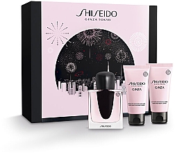 Духи, Парфюмерия, косметика Shiseido Ginza Holiday Kit - Набор (edp/50ml + b/lot/50ml + sh/cr/50ml)