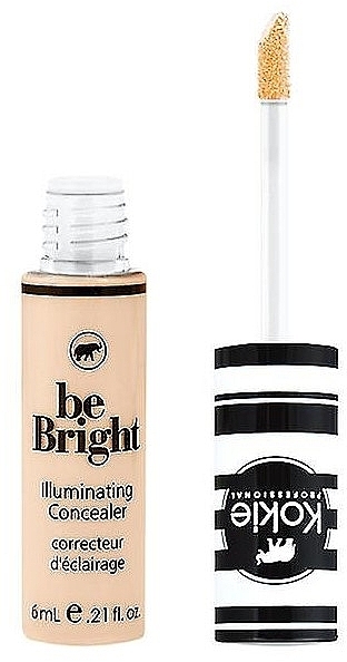 Консилер для лица - Kokie Professional Be Bright Illuminating Concealer — фото N1