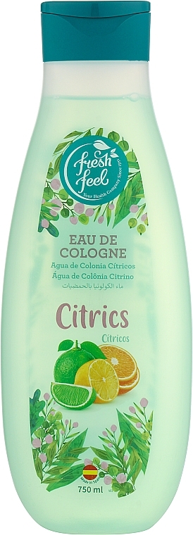 Парфюмированная вода для тела "Citrics" - Fresh Feel Eau De Cologne — фото N1