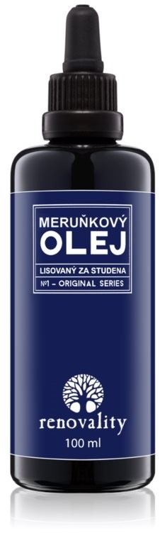 Олія для обличчя і тіла "Абрикос" - Renovality Original Series Apricot Oil Cold Pressed — фото N1