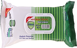 Парфумерія, косметика Очищувальні серветки - Detox Pine Scented Antibacterial Virucidal Wet Wipes