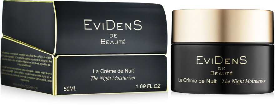 Ночной крем для лица - EviDenS De Beaute The Night Cream