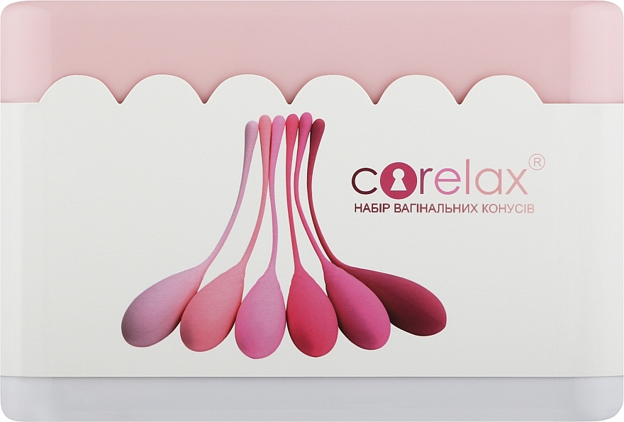 Набір вагінальних конусів - Corelax — фото N1