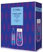 Духи, Парфюмерия, косметика C-Thru Cosmic Aura - Набор (deo/150ml + sh/gel/250ml)