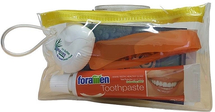 Набор - Foramen Cepillo Dental Set (toothpaste/75ml + toothbrush + dental/floss) — фото N1