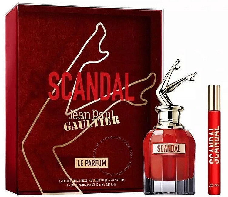 Jean Paul Gaultier Scandal Le Parfum - Набор (edp/80ml + edp/mini/10ml) — фото N1