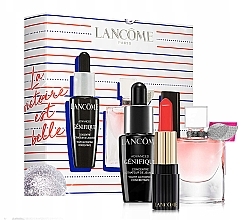 Парфумерія, косметика Lancome La Vie Est Belle Mini Gift Set - Набір (edp/4ml + f/ser/10ml + lipstick/1.3g)